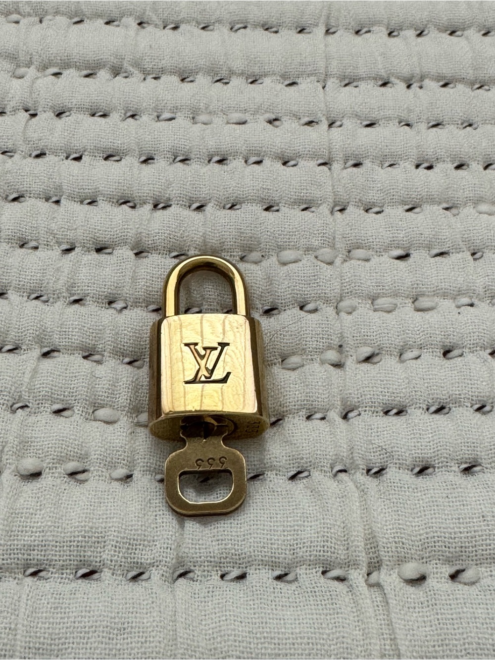 Louis Vuitton Vintage Padlock & Matching Key #333
